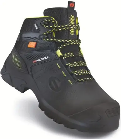 Produktfoto 1 von Heckel MACSOLE ADVENTURE 3.0, Herren, Sicherheitsstiefel Schwarz, Gelb mit Videosignal-Schutzkappe, Größe 46 11