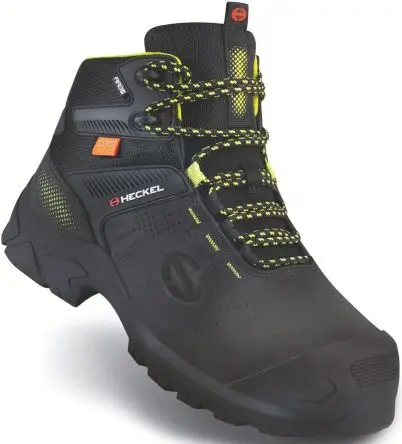 Produktfoto 1 von Heckel MACSOLE ADVENTURE 3.0, Herren, Sicherheitsstiefel Schwarz, Gelb mit Videosignal-Schutzkappe, Größe 47 12