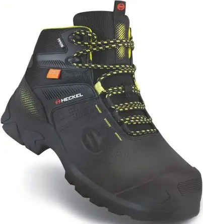 Produktfoto 1 von Heckel MACSOLE ADVENTURE 3.0, Herren, Sicherheitsstiefel Schwarz, Gelb mit Videosignal-Schutzkappe, Größe 48 13