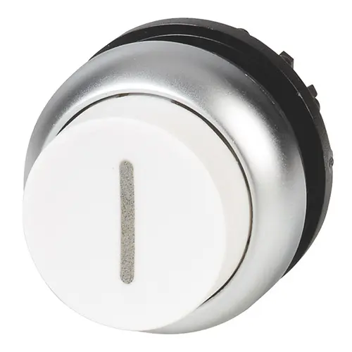 Produktfoto 1 von Eaton Moeller Druckschalter Ø 22.5 mm Weiß, IP66, IP40, IP69K
