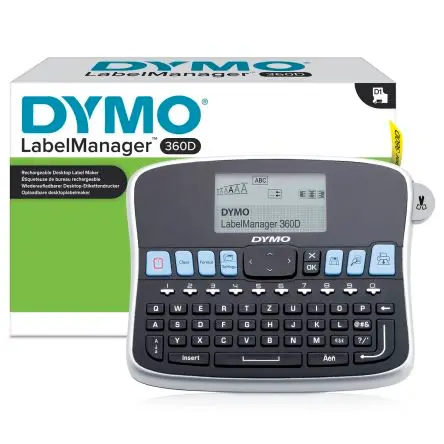 Produktfoto 1 von Dymo LabelManager 360D Etikettendrucker bis 12 mm Etiketten Tastatur, Typ C - EU