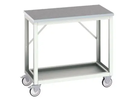 Produktfoto 1 von Bott Mobile Rahmenbank Tragbar Stahl Werkbank L. 600 mm B. 1000mm H. 930 mm, Traglast 300kg