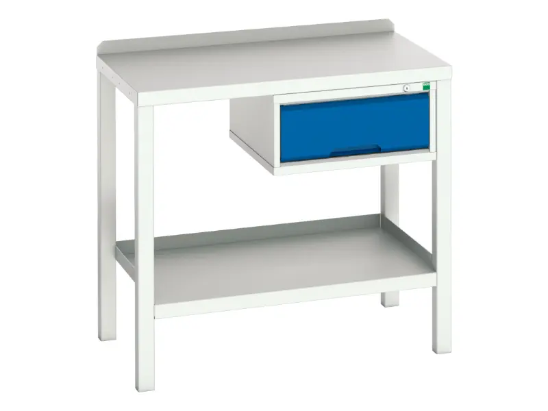 Produktfoto 1 von Bott Geschweißte Sitzbank Stahl Werkbank L. 600 mm B. 1000 mm H. 910 mm, Traglast 75kg