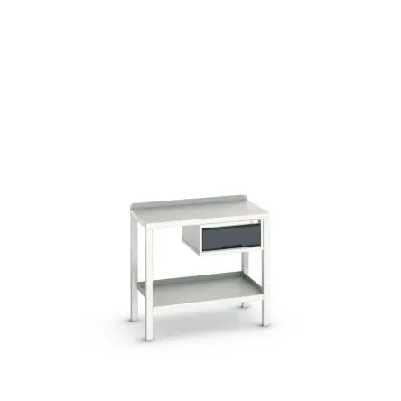 Produktfoto 1 von Bott Geschweißte Sitzbank Stahl Werkbank L. 600 mm B. 1000mm H. 910 mm, Traglast 75kg