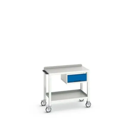 Produktfoto 1 von Bott Mobiler geschweißter Tisch Tragbar Stahl Werkbank L. 600 mm B. 1000mm H. 910 mm, Traglast 50kg