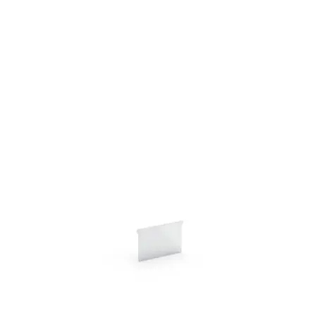 Produktfoto 1 von Bott Trennwand für Lagerbehälter, Typ Zirkel für Flaschenkasten, Kunststoff, Klar