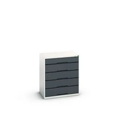 Produktfoto 1 von Bott 5 Stahl Schrank Hellgrau, Anthrazit, 900 mm x 800mm x 550 mm