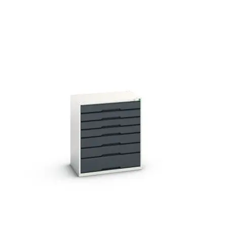Produktfoto 1 von Bott 7 Stahl Schrank Anthrazit, Hellgrau, 900 mm x 800mm x 550 mm