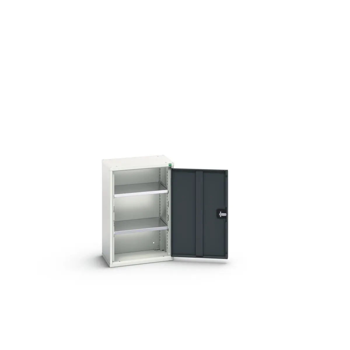 Produktfoto 1 von Bott Schrank Typ Wandschrank 1 Tür/en 2 Regal/e 0 Schublade/n 800 mm 525 mm Ja 350 mm Stahlblech