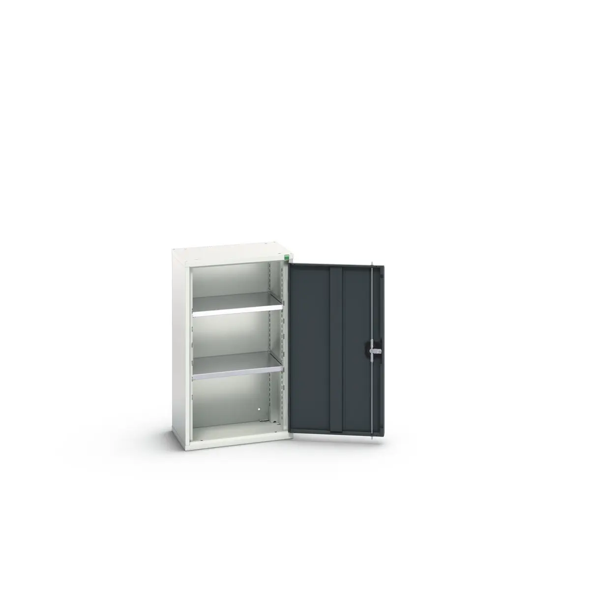 Produktfoto 1 von Bott Schrank Typ Wandschrank 1 Tür/en 2 Regal/e 0 Schublade/n 900 mm 525 mm Ja 350 mm Stahlblech