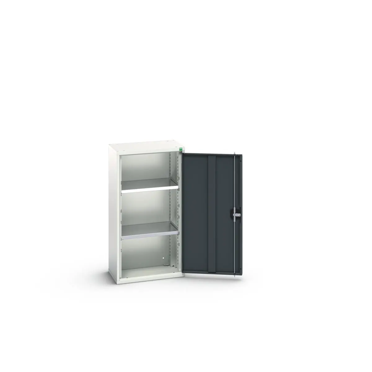 Produktfoto 1 von Bott Schrank Typ Wandschrank 1 Tür/en 2 Regal/e 0 Schublade/n 1000 mm 525 mm Ja 350 mm Stahlblech