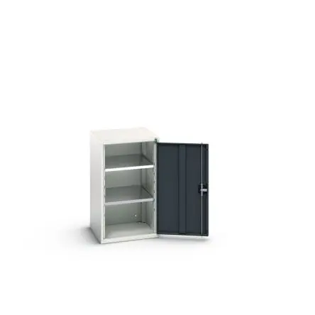 Produktfoto 1 von Bott Schrank Typ Regalschrank Freistehend 1 Tür/en 2 Regal/e 0 Schublade/n 900 mm 525mm Abschließbar 550 mm Stahlblech