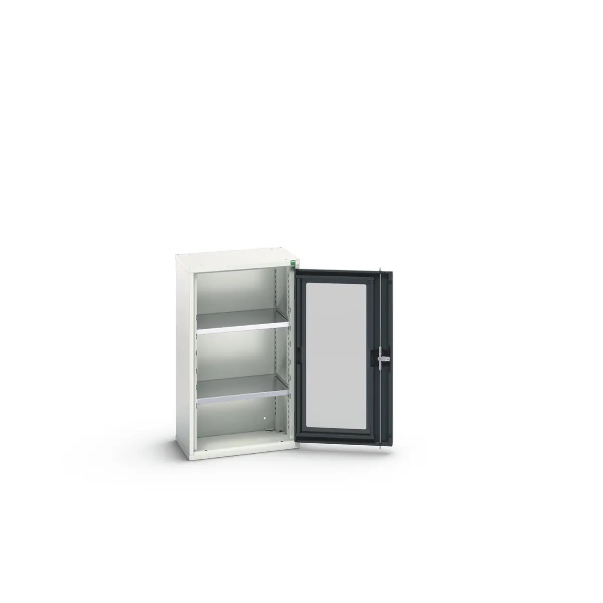 Produktfoto 1 von Bott Schrank Typ Schrank mit Ablage Freistehend 1 Tür/en 2 Regal/e 0 Schublade/n 900 mm 525 mm Ja 350 mm Stahlblech