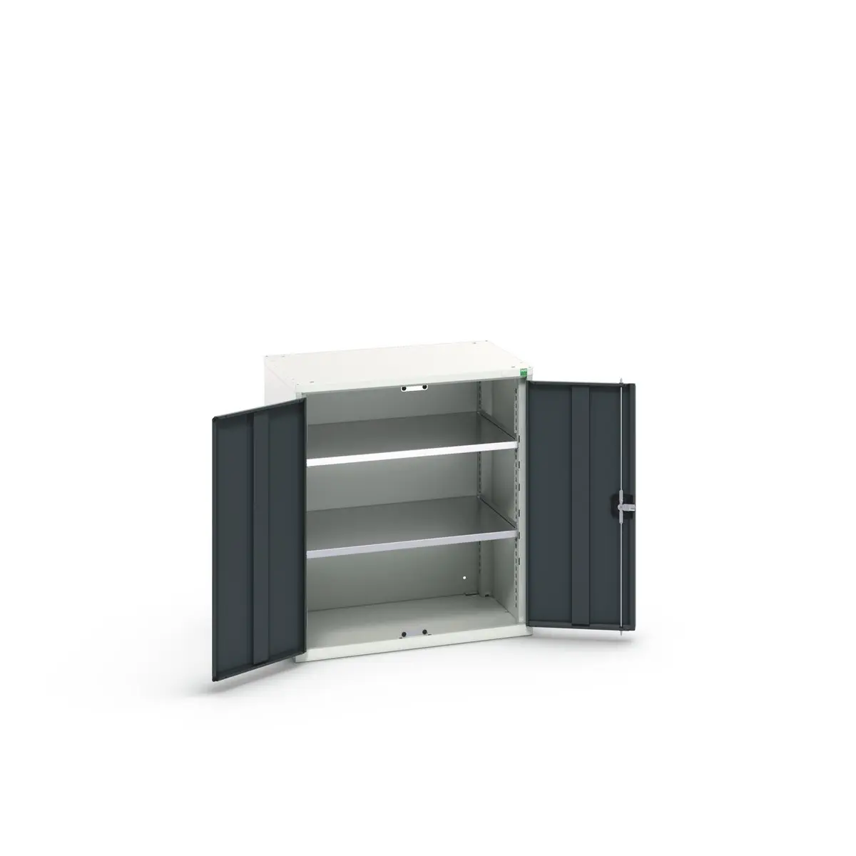 Bott Schrank Typ Regalschrank Freistehend 2 Tür/en 2 Regal/e 0 Schublade/n 900 mm 800 mm Ja 550 mm Stahlblech