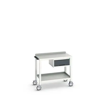 Produktfoto 1 von Bott Mobiler geschweißter Tisch Tragbar Stahl Werkbank L. 600 mm B. 1000mm H. 910 mm, Traglast 50kg