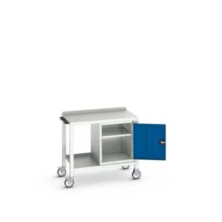 Produktfoto 1 von Bott Mobiler geschweißter Tisch Tragbar Stahl Werkbank L. 600 mm B. 1000mm H. 910 mm, Traglast 75kg