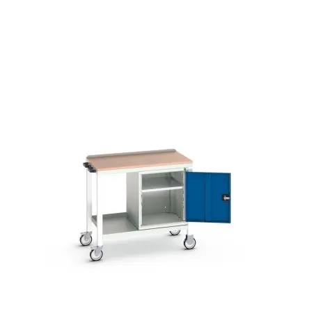 Produktfoto 1 von Bott Mobiler geschweißter Tisch Tragbar Stahl Werkbank L. 600 mm B. 1000mm H. 930 mm, Traglast 75kg