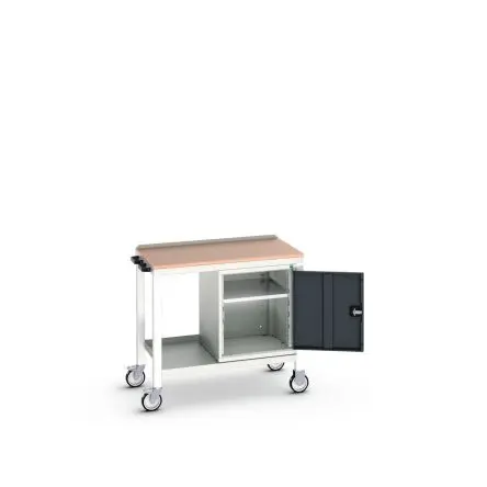 Produktfoto 1 von Bott Mobiler geschweißter Tisch Tragbar Stahl Werkbank L. 600 mm B. 1000mm H. 930 mm, Traglast 75kg