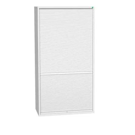 Bott Schrank Typ Schrank mit Ablage Freistehend 1 Tür/en 3 Regal/e 0 Schublade/n 2000 mm 1050mm 550 mm Stahlblech