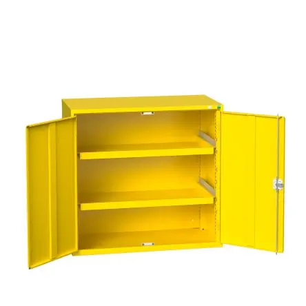 Produktfoto 1 von Bott Stahlblech Schränke für gefährliche Substanzen, 2 Tür Abschließbar, 2 Regal/e x 550 mm