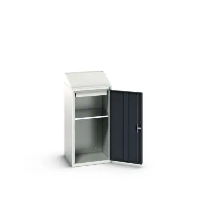 Produktfoto 1 von Bott Aufbewahrungsschrank Typ Schrank mit Ablage Freistehend 1 Tür/en 1 Regal/e 1 Schublade/n 1130 mm 525mm Abschließbar