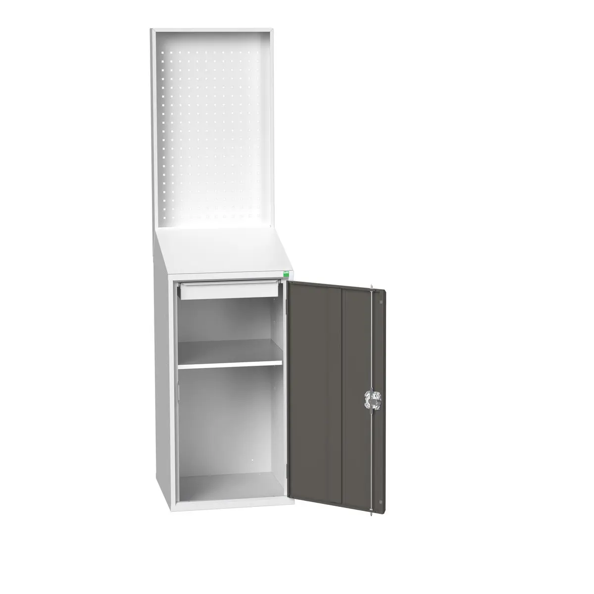 Produktfoto 1 von Bott Aufbewahrungsschrank Typ Schrank mit Ablage Freistehend 1 Tür/en 1 Regal/e 1 Schublade/n 2000 mm 525 mm Ja 550 mm