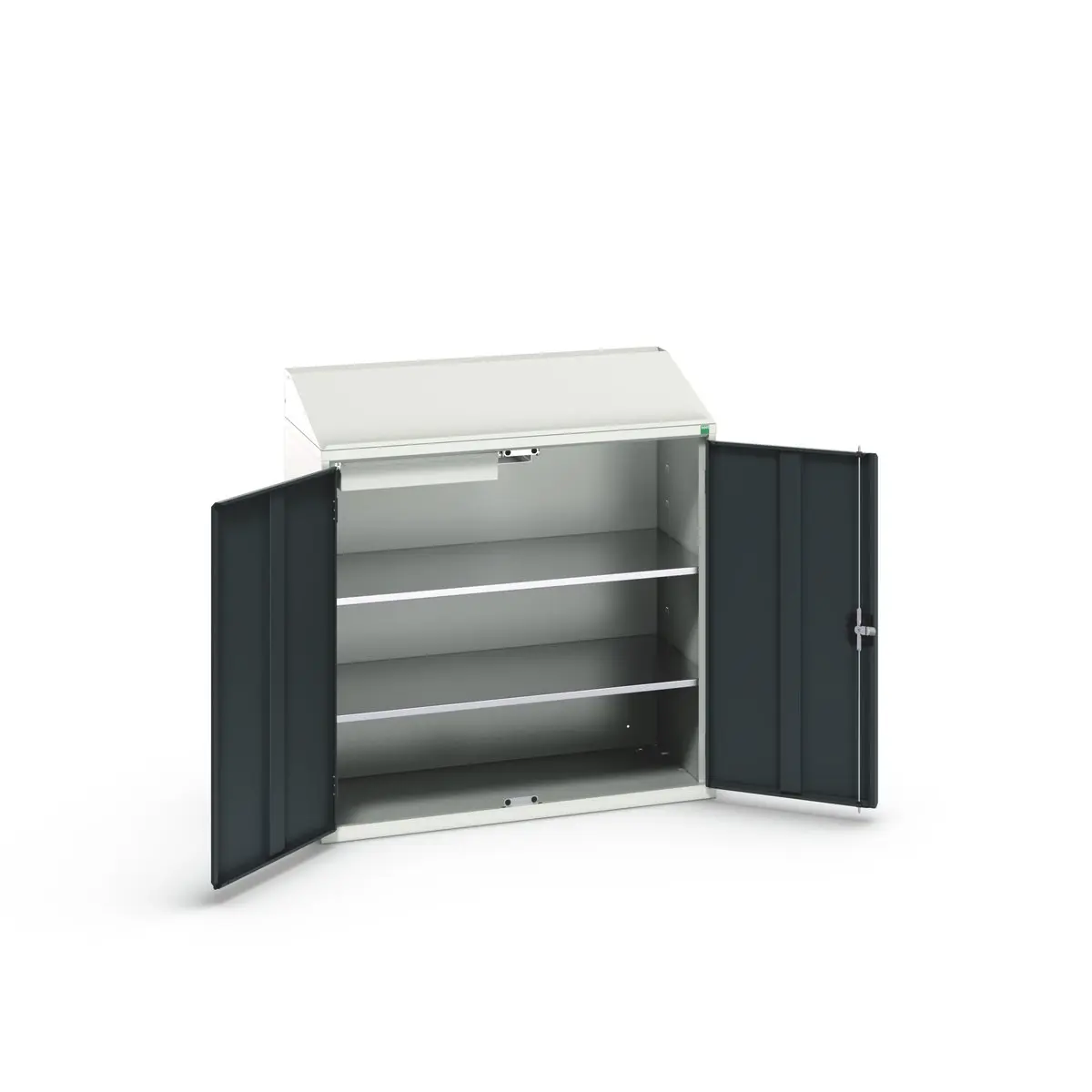 Produktfoto 1 von Bott Aufbewahrungsschrank Typ Schrank mit Ablage Freistehend 2 Tür/en 2 Regal/e 1 Schublade/n 1130 mm 1050 mm Ja 550 mm