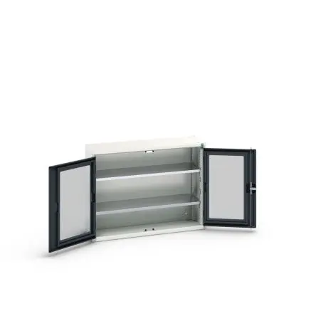 Produktfoto 1 von Bott Schrank Typ Schrank mit Ablage Freistehend 2 Tür/en 2 Regal/e 0 Schublade/n 800 mm 1050mm Abschließbar 350 mm