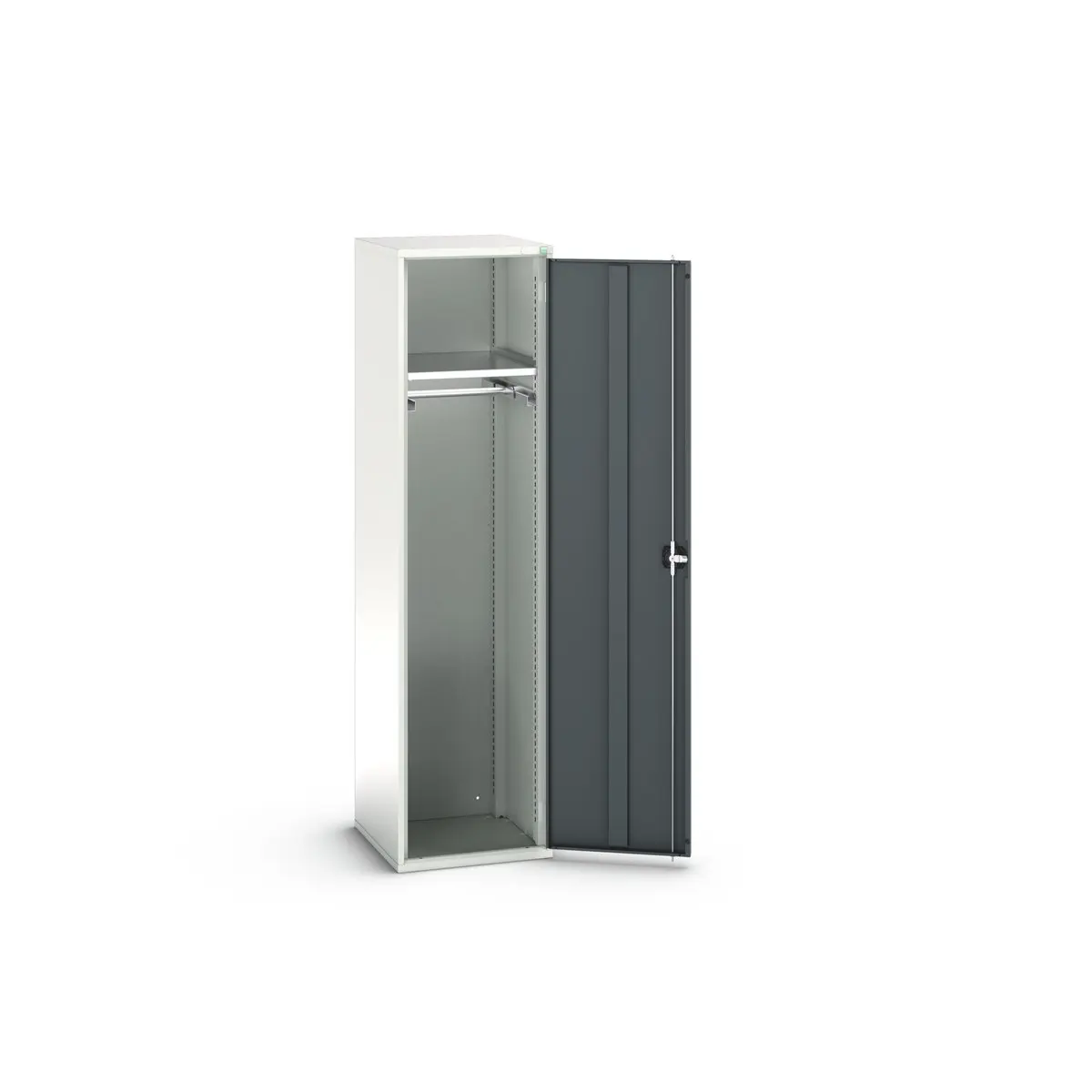 Produktfoto 1 von Bott Schrank Typ Schrank mit Ablage Freistehend 1 Tür/en 1 Regal/e 0 Schublade/n 2000 mm 525 mm Ja 550 mm Stahlblech