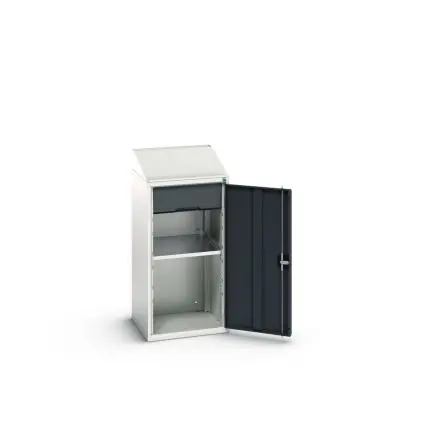 Produktfoto 1 von Bott Schrank Typ Schrank mit Ablage Freistehend 1 Tür/en 1 Regal/e 1 Schublade/n 1130 mm 525mm Abschließbar 550 mm
