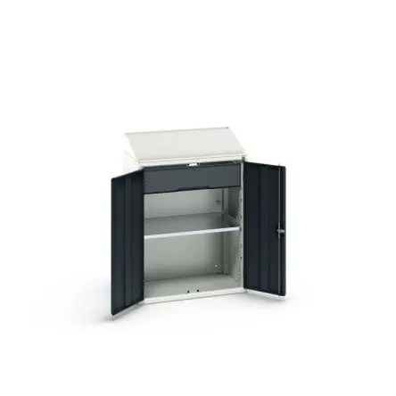Produktfoto 1 von Bott Schrank Typ Schrank mit Ablage Freistehend 2 Tür/en 1 Regal/e 1 Schublade/n 1130 mm 800mm Abschließbar 550 mm