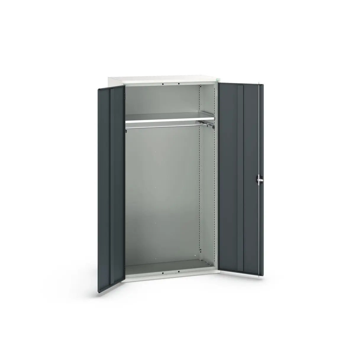 Produktfoto 1 von Bott Schrank Typ Bestückter Schrank Freistehend 2 Tür/en 1 Regal/e 0 Schublade/n 2000 mm 1050 mm Ja 550 mm Stahlblech