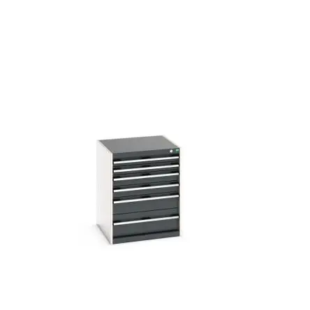 Produktfoto 1 von Bott 6 Stahl Schrank Blau, Grau, 800 mm x 650mm x 650 mm