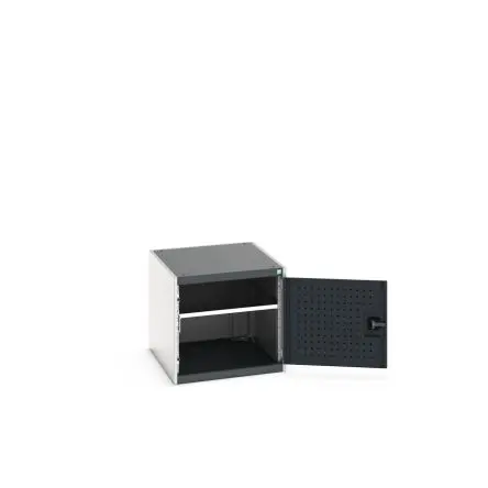 Produktfoto 1 von Bott Schrank Typ Schrank Freistehend 1 Tür/en 1 Regal/e 0 Schublade/n 600 mm 650mm Abschließbar 750 mm Stahlblech