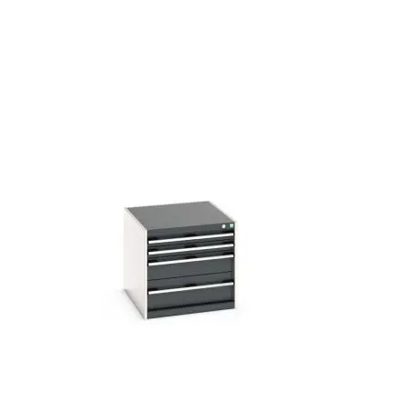 Produktfoto 1 von Bott 4 Stahl Schrank Hellgrau, Anthrazit, 600 mm x 650mm x 750 mm