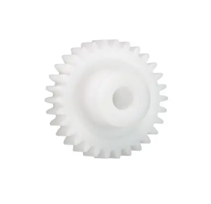 Produktfoto 1 von Igus Stirnrad 28 Zähne / Modul 3, Wälzkreis-Ø 84 mm, Nabe Ø 28 mm / Bohrung 14 mm