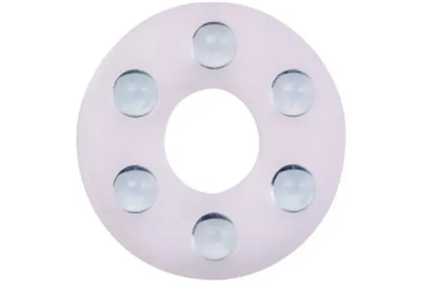Produktfoto 1 von Igus Druckscheibe Druckscheibe für Axialkugellager, 2 x 21.8 mm, Innen ø 8.2 mm