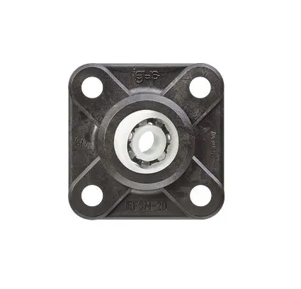 Produktfoto 1 von Igus 4-Loch Flanschlager aus Igumid G, Innen-Ø 12 mm, 74 mm x 74 mm