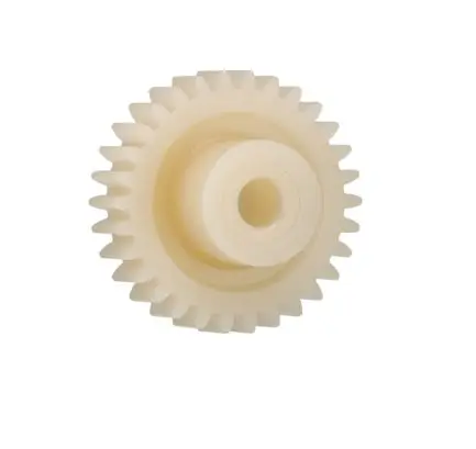 Produktfoto 1 von Igus Stirnrad 12 Zähne / Modul 0.5, Wälzkreis-Ø 6 mm, Nabe Ø 4 mm / Bohrung 2 mm