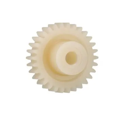 Produktfoto 1 von Igus Stirnrad 16 Zähne / Modul 0.5, Wälzkreis-Ø 8 mm, Nabe Ø 6 mm / Bohrung 3 mm