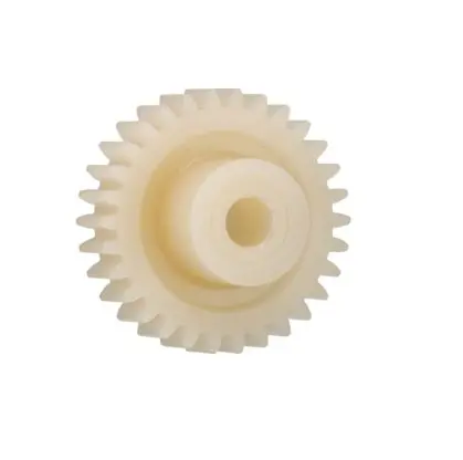 Produktfoto 1 von Igus Stirnrad 18 Zähne / Modul 0.5, Wälzkreis-Ø 7 mm, Nabe Ø 7.8 mm / Bohrung 4 mm