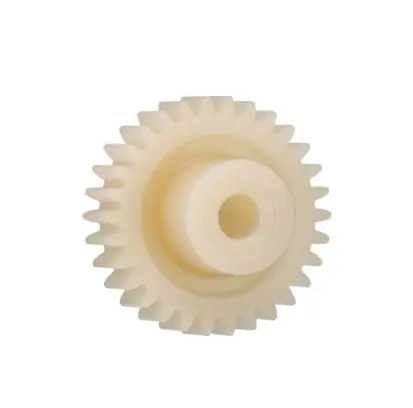 Produktfoto 1 von Igus Stirnrad 19 Zähne / Modul 0.5, Wälzkreis-Ø 9.5 mm, Nabe Ø 7.8 mm / Bohrung 4 mm