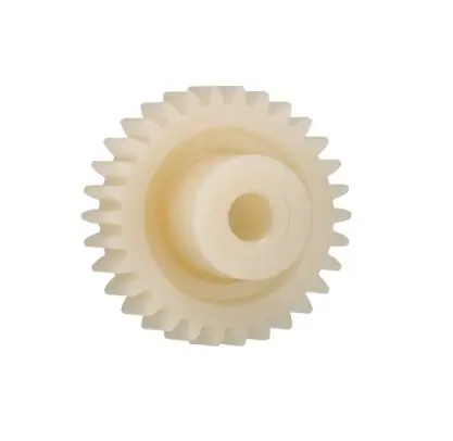 Produktfoto 1 von Igus Stirnrad 38 Zähne / Modul 0.5, Wälzkreis-Ø 19 mm, Nabe Ø 12 mm / Bohrung 4 mm
