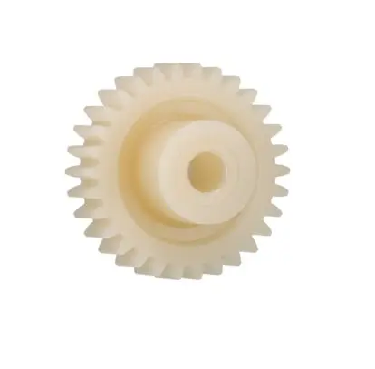 Produktfoto 1 von Igus Stirnrad 14 Zähne / Modul 1, Wälzkreis-Ø 14 mm, Nabe Ø 9 mm / Bohrung 4 mm