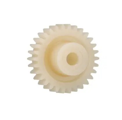 Produktfoto 1 von Igus Stirnrad 38 Zähne / Modul 1, Wälzkreis-Ø 38 mm, Nabe Ø 18 mm / Bohrung 8 mm