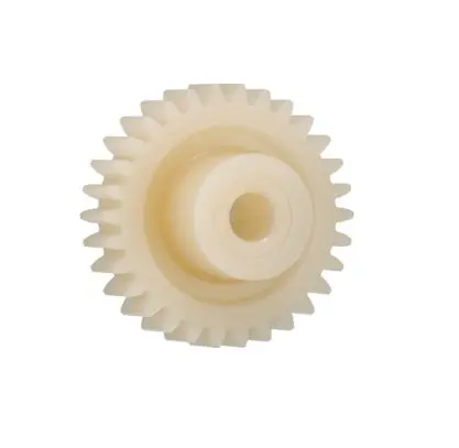 Produktfoto 1 von Igus Stirnrad 64 Zähne / Modul 1, Wälzkreis-Ø 64 mm, Nabe Ø 21 mm / Bohrung 10 mm