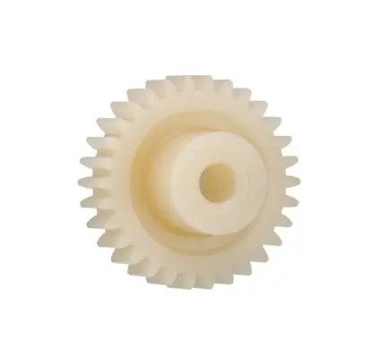 Produktfoto 1 von Igus Stirnrad 19 Zähne / Modul 0.7, Wälzkreis-Ø 13.3 mm, Nabe Ø 9 mm / Bohrung 4 mm