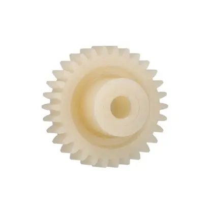 Produktfoto 1 von Igus Stirnrad 20 Zähne / Modul 0.7, Wälzkreis-Ø 14 mm, Nabe Ø 9 mm / Bohrung 4 mm