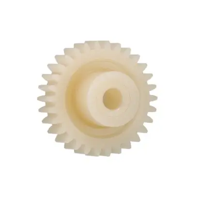 Produktfoto 1 von Igus Stirnrad 18 Zähne / Modul 1.5, Wälzkreis-Ø 27 mm, Nabe Ø 17 mm / Bohrung 8 mm
