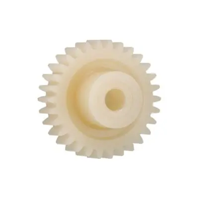 Produktfoto 1 von Igus Stirnrad 20 Zähne / Modul 1.5, Wälzkreis-Ø 30 mm, Nabe Ø 17 mm / Bohrung 8 mm